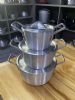 fashionable eco-friendly aluminum cookware sets cooking pot